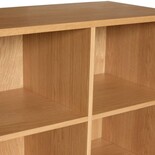 Hubsch Mueble de discoteca pequeño natural Hubsch Mueble de discoteca pequeño natural