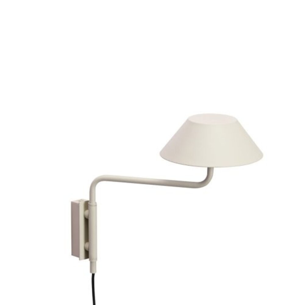 Hubsch Vägglampa med sandfärgad lock Hubsch Vägglampa med sandfärgad lock