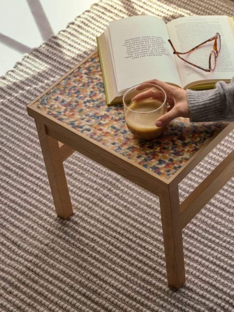 Hubsch Confetti side table multicolour Hubsch Confetti side table multicolour