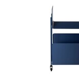 Hubsch Carrello Ays blu scuro Hubsch Carrello Ays blu scuro