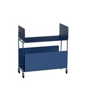 Hubsch Ays trolley donkerblauw Hubsch Ays trolley donkerblauw