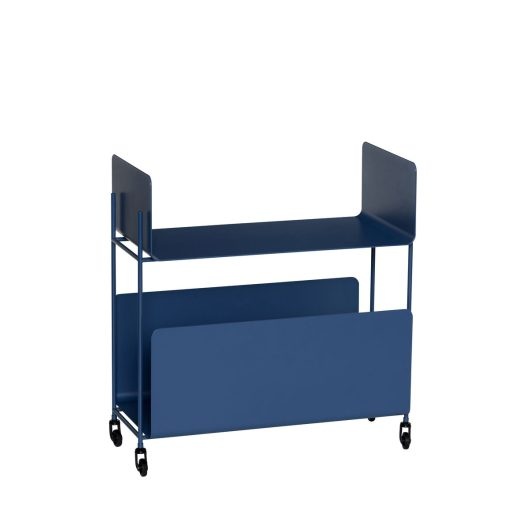 Hubsch Bleu Chariot Ays Foncé