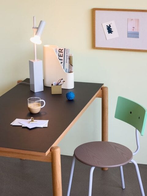 Hubsch Sett bordlampe lys grå Hubsch Sett bordlampe lys grå