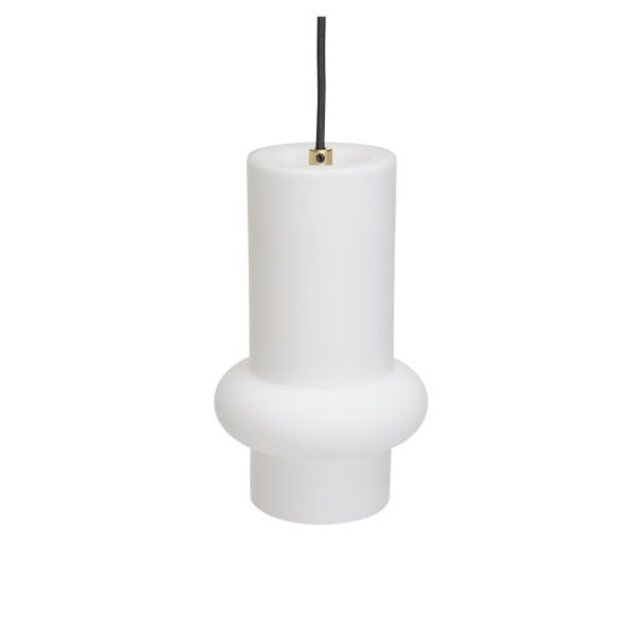 Hubsch Lámpara colgante Pilule abajo blanco mate Hubsch Lámpara colgante Pilule abajo blanco mate