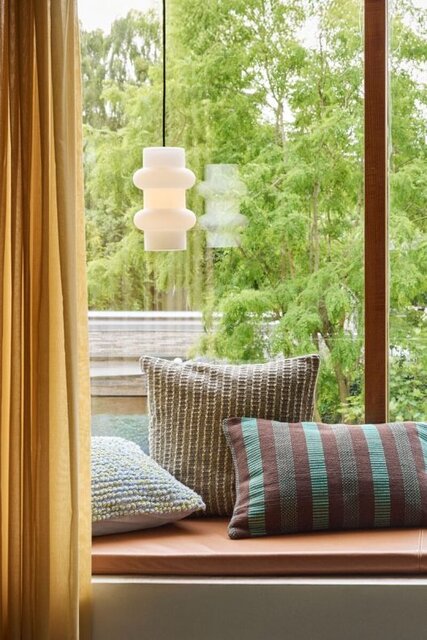 Hubsch Pilule pendant lamp double matt white Hubsch Pilule pendant lamp double matt white