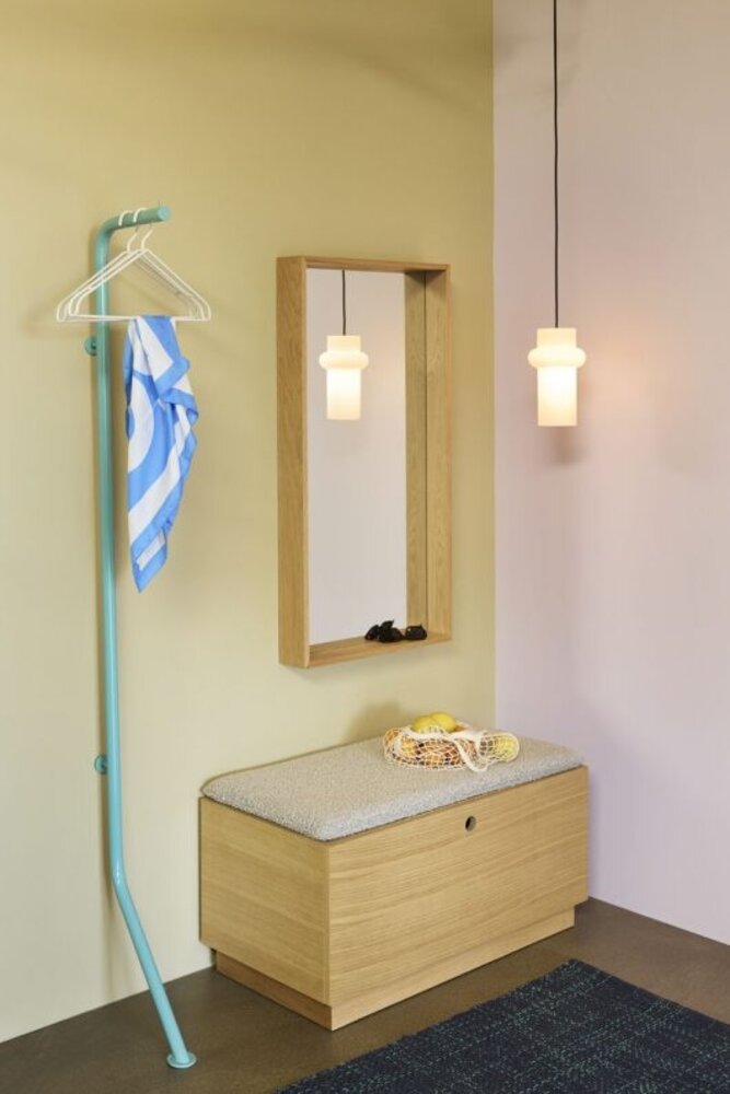 Hubsch Pilule pendant lamp up matt white Hubsch Pilule pendant lamp up matt white