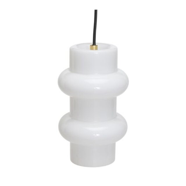 Hubsch Pilule pendant lamp double shiny white Hubsch Pilule pendant lamp double shiny white