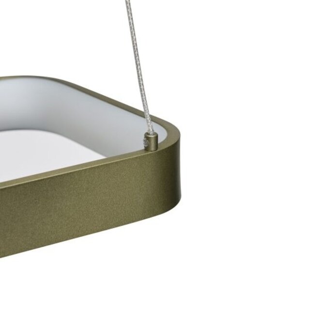 Hubsch Rörhänglampa stor metallgrön Hubsch Rörhänglampa stor metallgrön