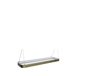 Hubsch Kleine Röhren-Pendelleuchte, metallisch grün Hubsch Kleine Röhren-Pendelleuchte, metallisch grün