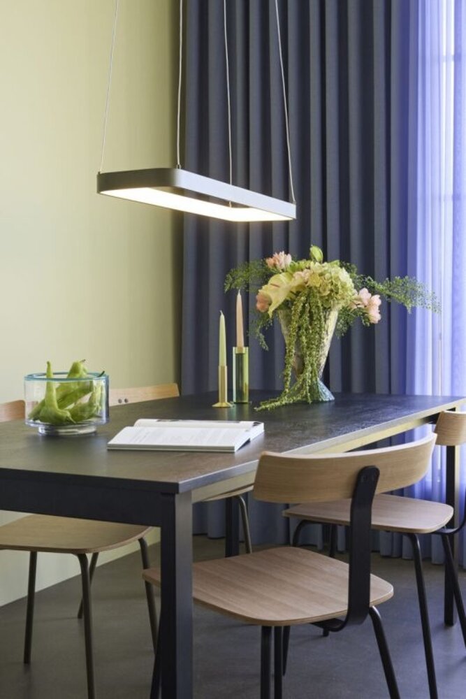 Hubsch Rörhänglampa liten metallicgrön Hubsch Rörhänglampa liten metallicgrön