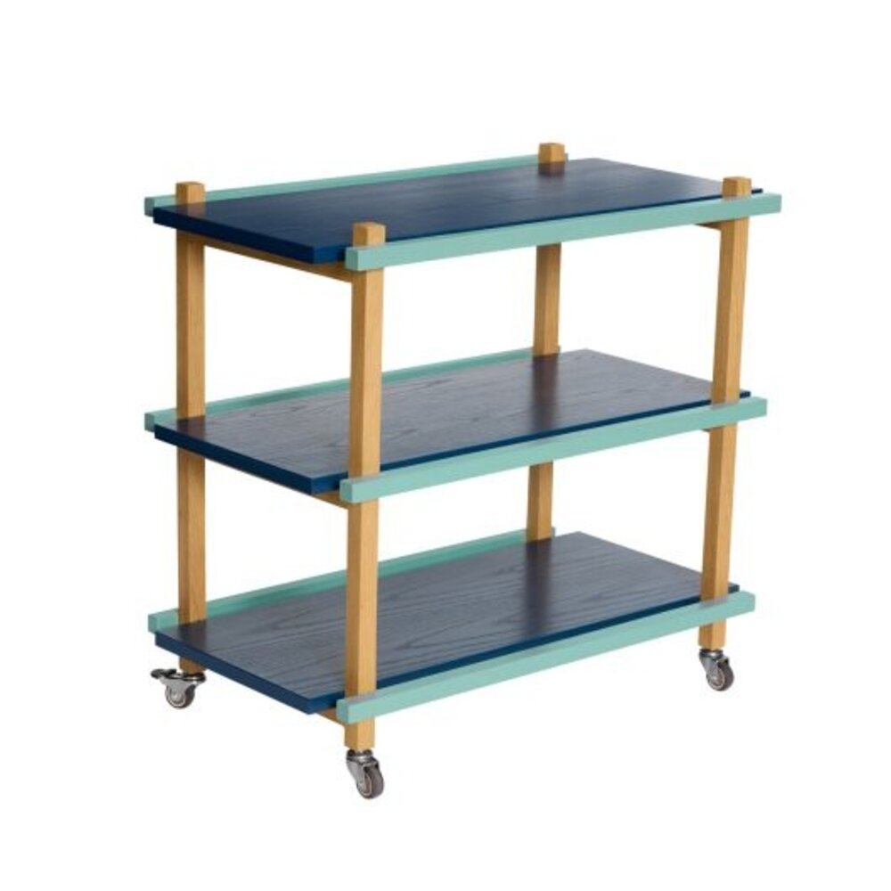 Hubsch Crayon trolley multicolor Hubsch Crayon trolley multicolor