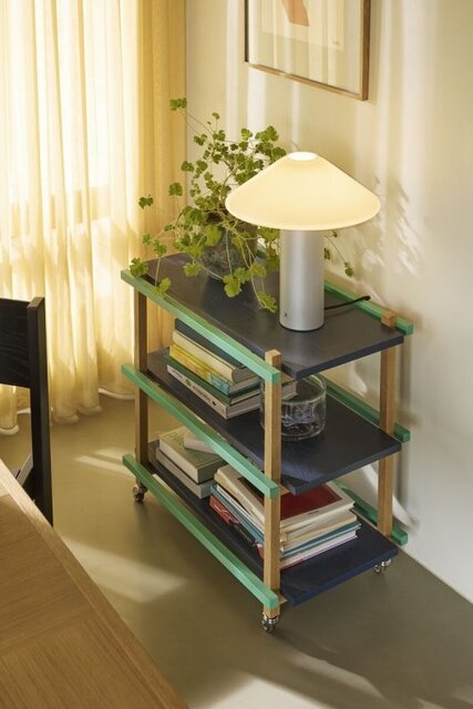 Hubsch Carrello porta pastelli multicolore Hubsch Carrello porta pastelli multicolore