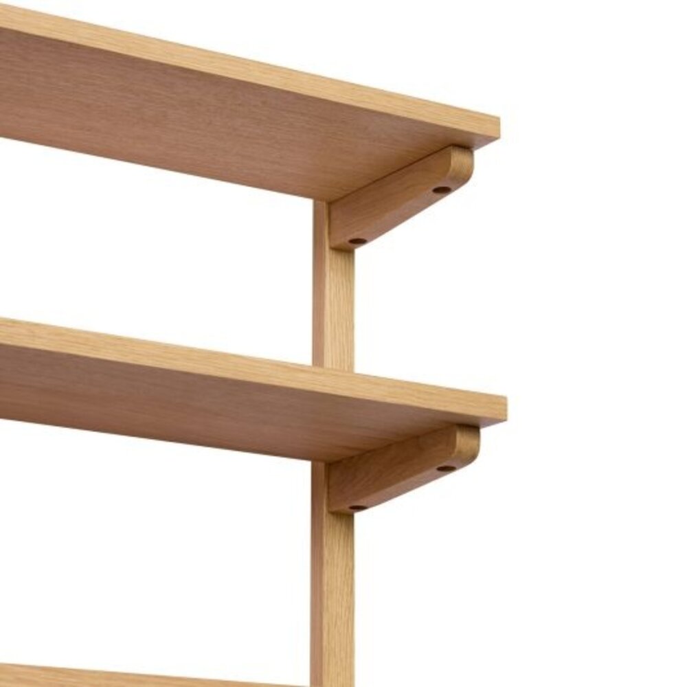 Hubsch Long wandplank naturel Hubsch Long wandplank naturel