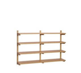 Hubsch Long wandplank naturel Hubsch Long wandplank naturel