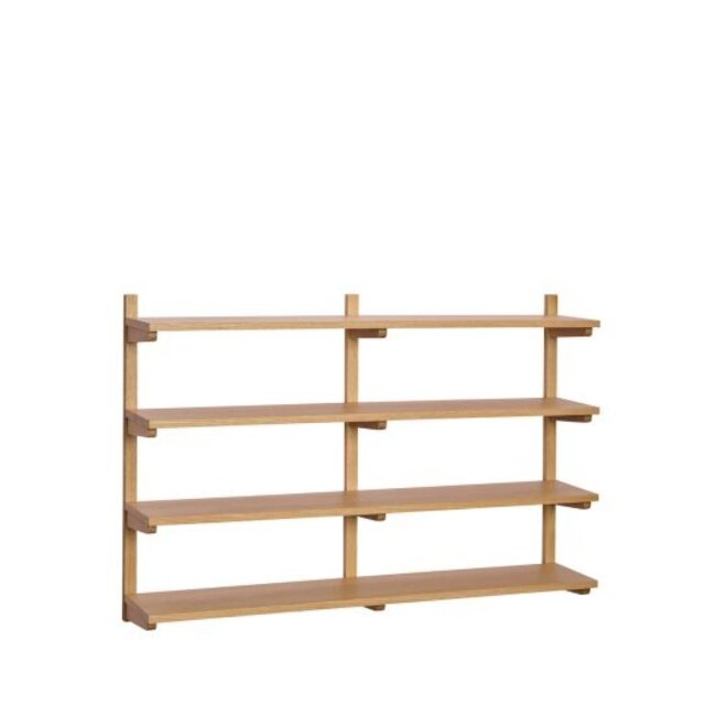 Hubsch Long wandplank naturel Hubsch Long wandplank naturel