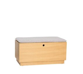 Hubsch Alkovbänk naturfärgad Hubsch Alkovbänk naturfärgad