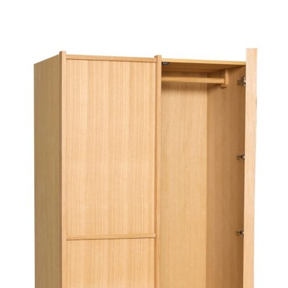 Hubsch Armoire Kura grand naturel Hubsch Armoire Kura grand naturel