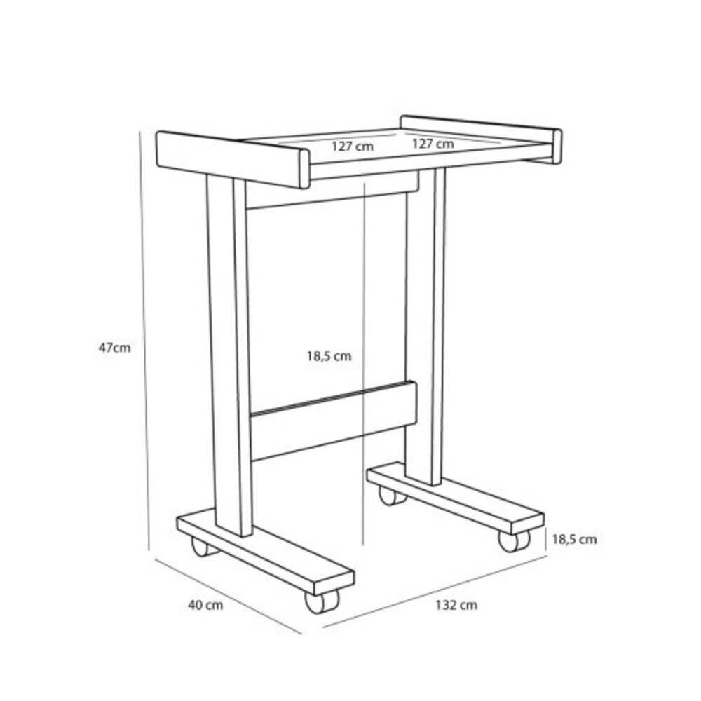 Hubsch Less side table natural Hubsch Less side table natural