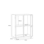 Hubsch Mae cupboard natural Hubsch Mae cupboard natural