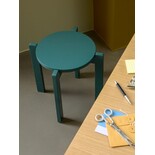 Hubsch Always stool petrol Hubsch Always stool petrol