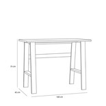 Hubsch Poke desk natural Hubsch Poke desk natural