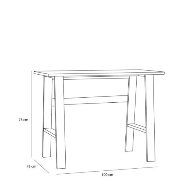 Hubsch Poke desk natural Hubsch Poke desk natural
