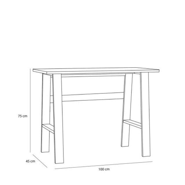 Hubsch Poke-skrivbord naturfärgat Hubsch Poke-skrivbord naturfärgat