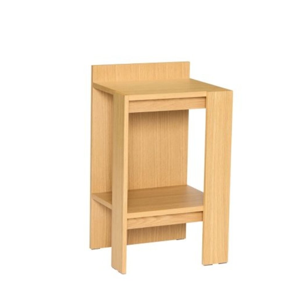 Hubsch Merge bedside table natural