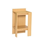 Hubsch Merge bedside table natural