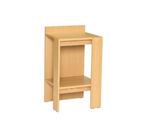 Hubsch Merge bedside table natural Hubsch Merge bedside table natural