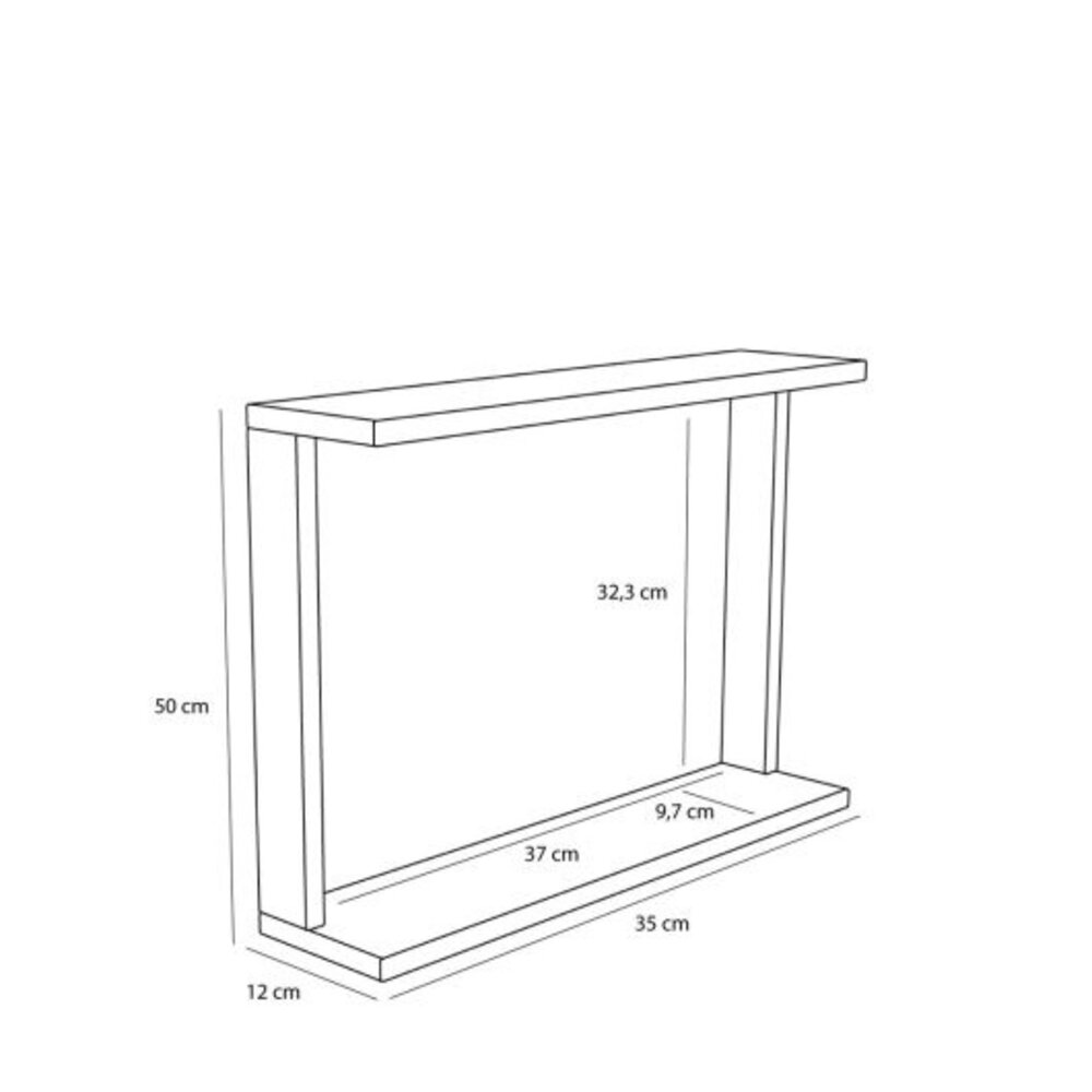 Hubsch Miroir de base naturel Hubsch Miroir de base naturel