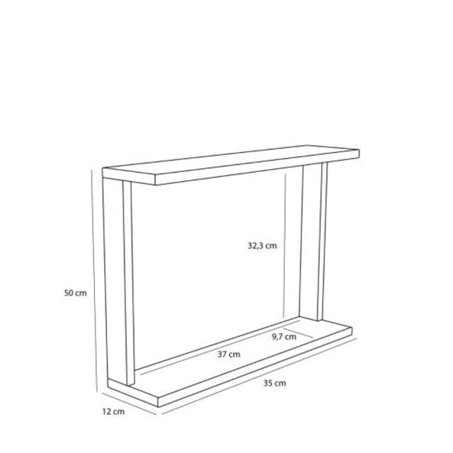 Hubsch Espejo base natural Hubsch Espejo base natural