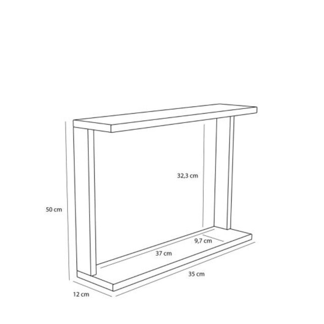 Hubsch Miroir de base naturel Hubsch Miroir de base naturel