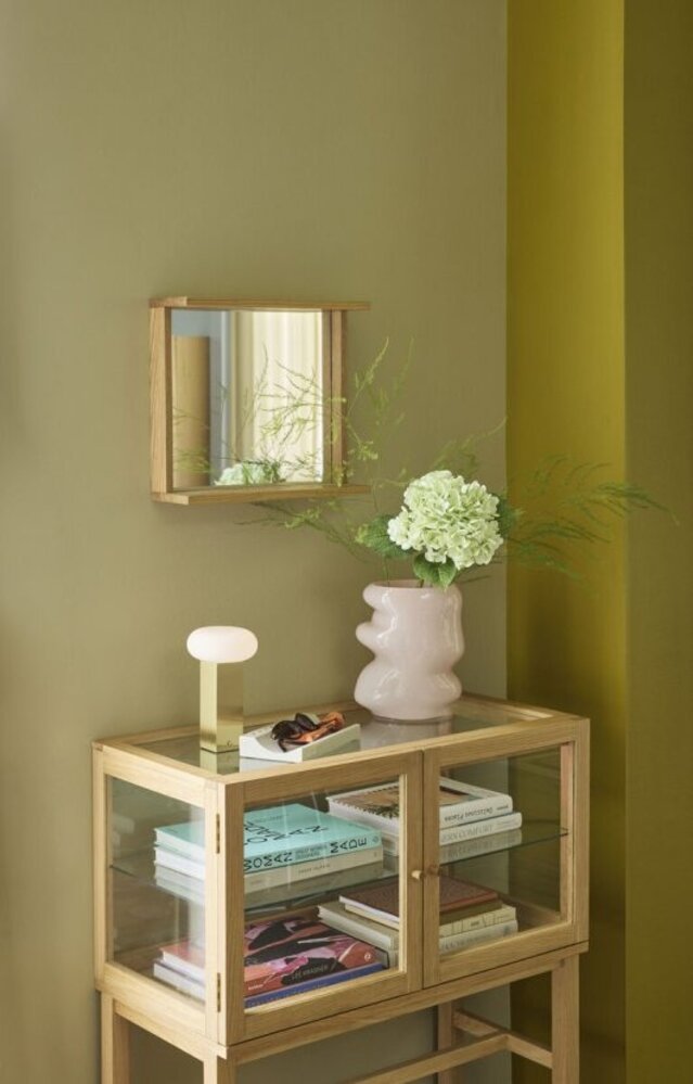 Hubsch Base mirror natural Hubsch Base mirror natural