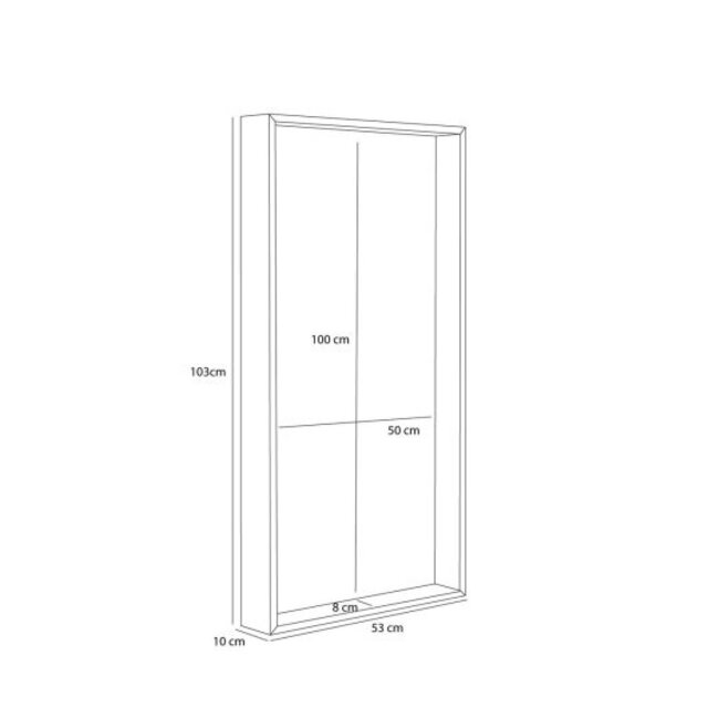 Hubsch Toujours miroir naturel Hubsch Toujours miroir naturel