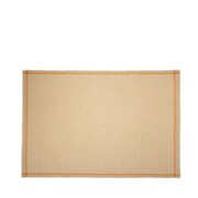 Hubsch Waku floor rug sand