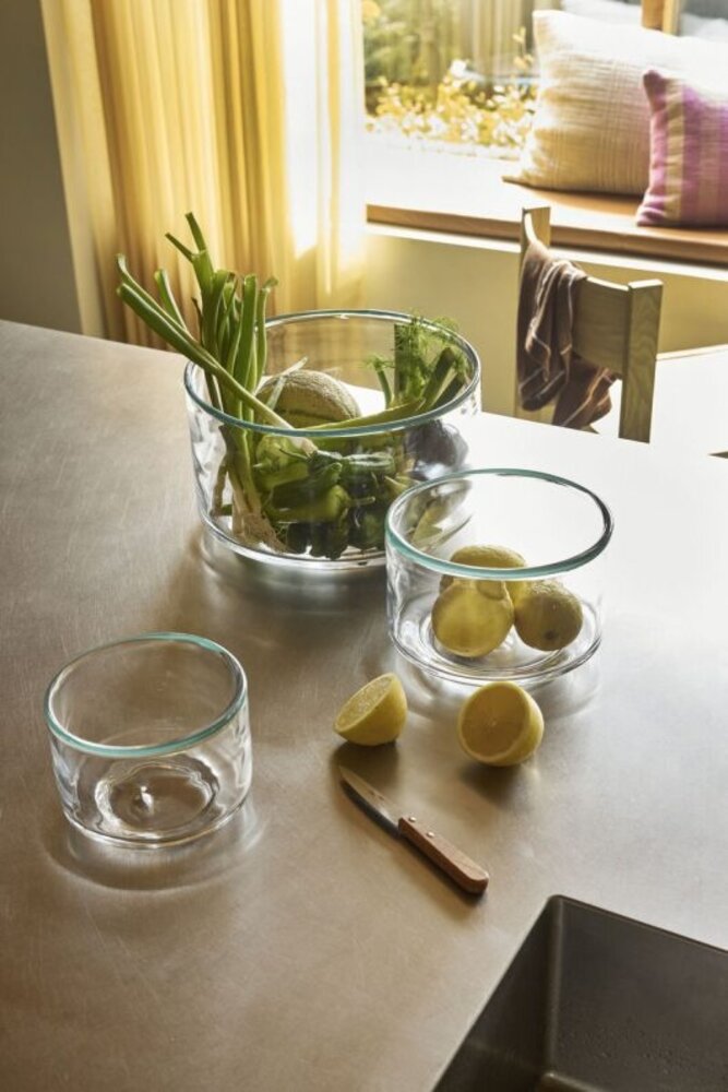 Hubsch Clea schaaltjes M set van 6 stuks Hubsch Clea schaaltjes M set van 6 stuks