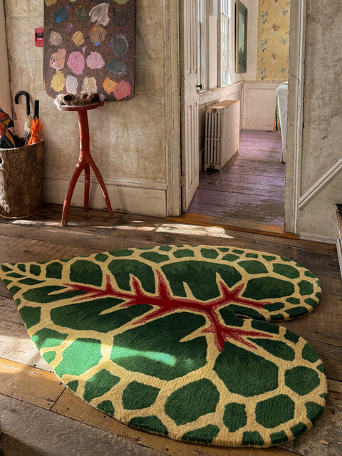 Doing Goods John Derian Garden Crotonblad vloerkleed Doing Goods John Derian Garden Crotonblad vloerkleed