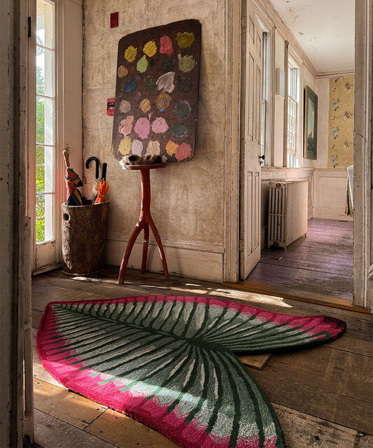 Doing Goods John Derian Olifantsblad vloerkleed Doing Goods John Derian Olifantsblad vloerkleed