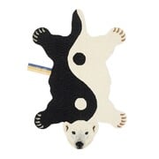 Doing Goods Mara Yin Yang Eisbär Teppich L Doing Goods Mara Yin Yang Eisbär Teppich L