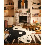Doing Goods Mara Yin Yang isbjørnteppe XL Doing Goods Mara Yin Yang isbjørnteppe XL