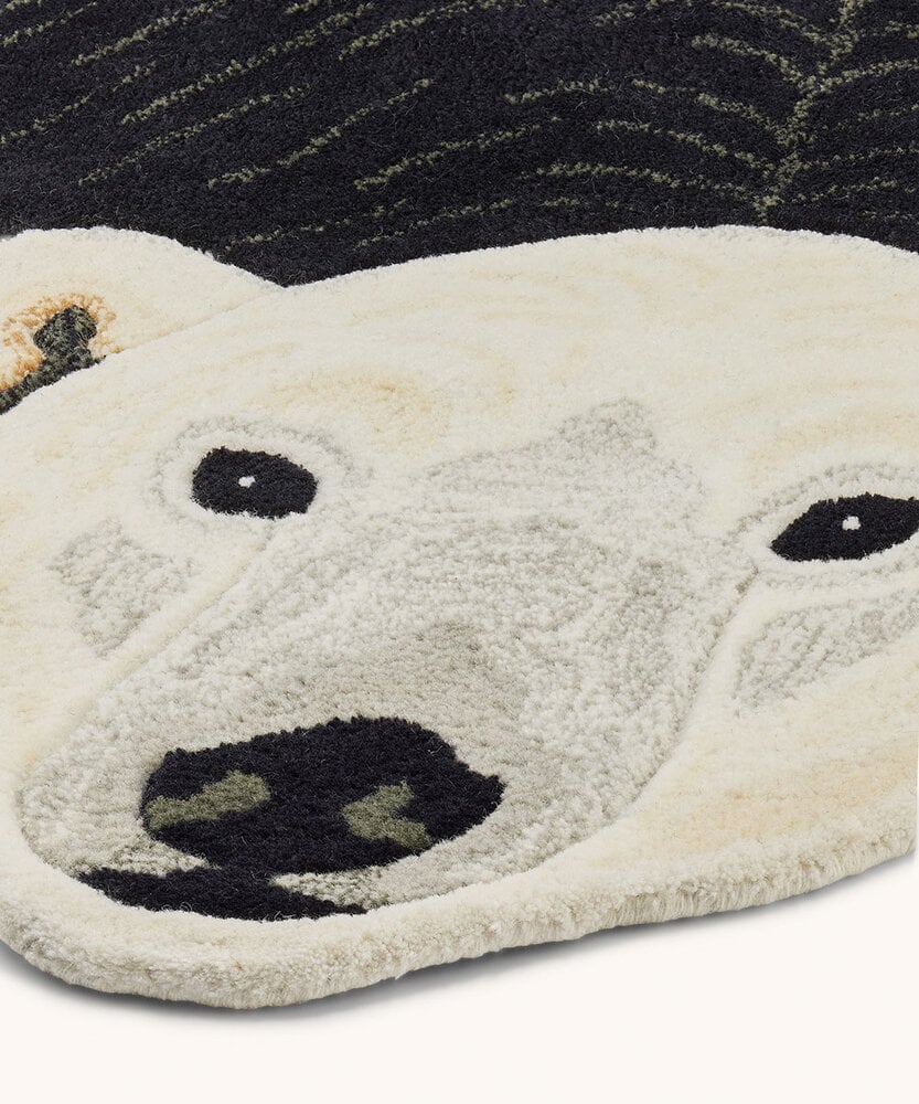 Doing Goods Mara Yin Yang Polar Bear Rug XL Doing Goods Mara Yin Yang Polar Bear Rug XL