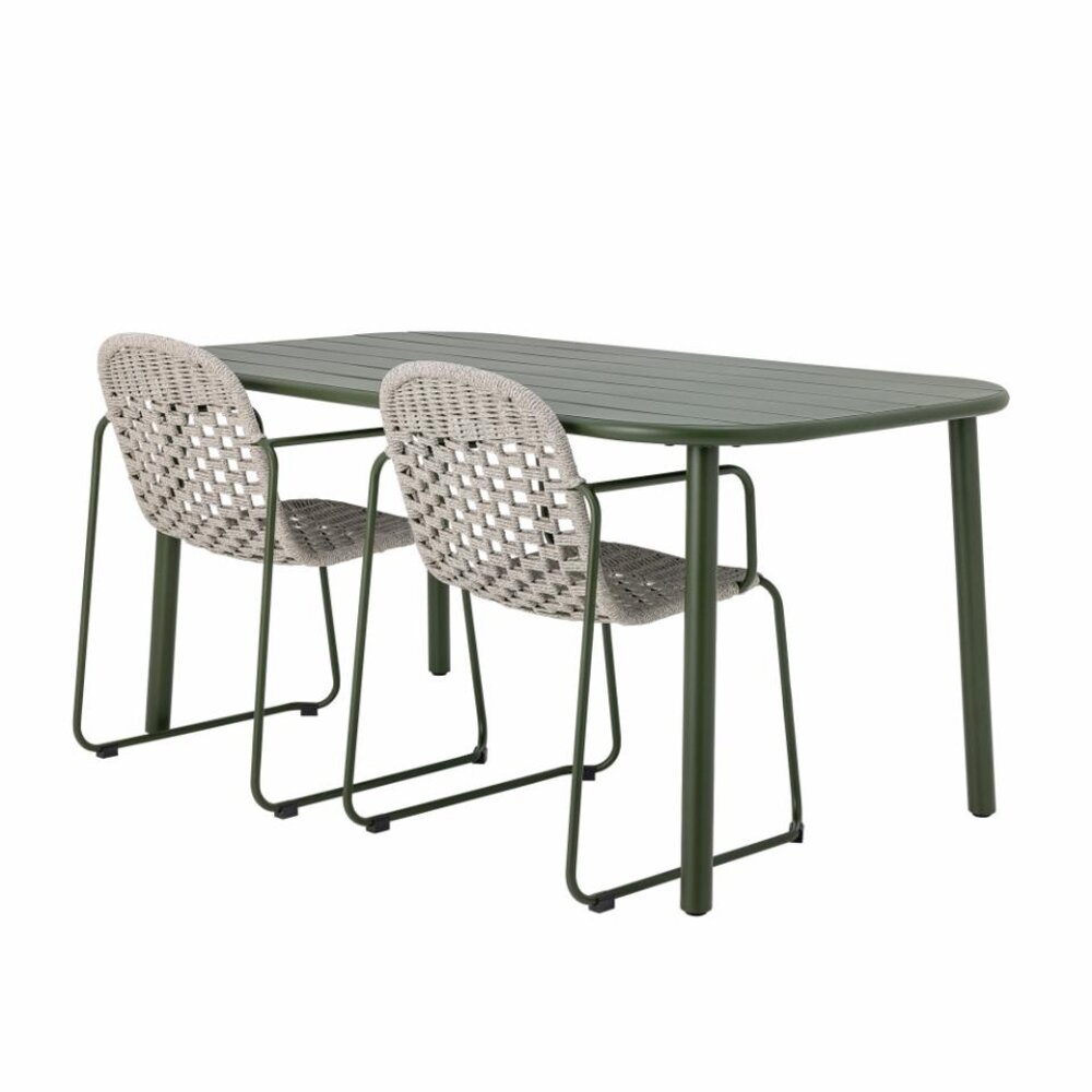 Bloomingville Calana table green Bloomingville Calana table green
