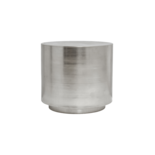 House Doctor Beistelltisch mit Trittstufe, gebürstetes Silber House Doctor Beistelltisch mit Trittstufe, gebürstetes Silber