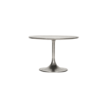 House Doctor Table d'appoint Pan en argent brossé House Doctor Table d'appoint Pan en argent brossé