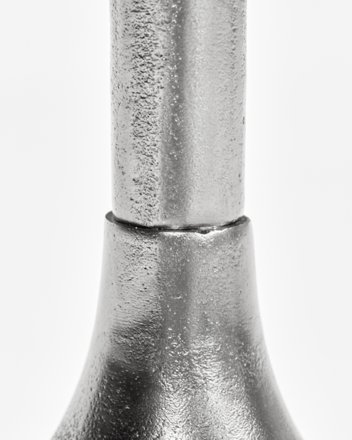 House Doctor Beistelltisch, gebürstetes Silber