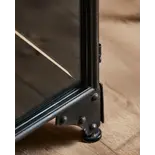 Nordal Jernskap i sentrum - svart 120x36x185cm