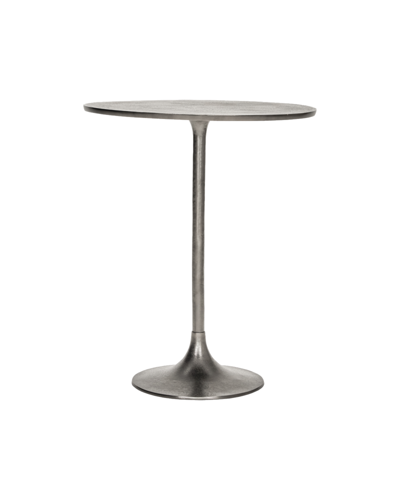 House Doctor Pan Café-Tisch, gebürstetes Silber House Doctor Pan Café-Tisch, gebürstetes Silber