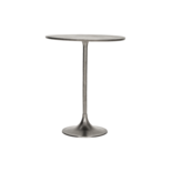 House Doctor Pan cafe table brushed silver