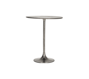 House Doctor Table de café Pan en argent brossé